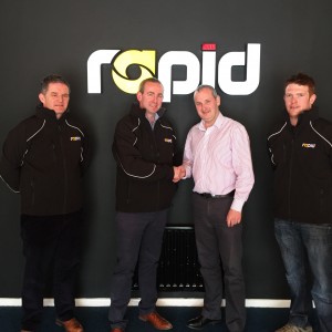 Ormonde Machinery and Rapid International team
